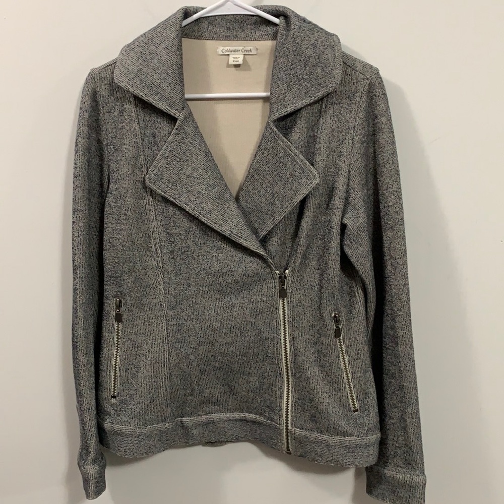 Women’s Coldwater Creek Non symmetrical jacket SzS